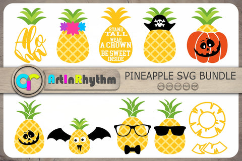 Pineapple Svg Bundle, Pineapples Svg, Pineapple Svg Files SVG Artinrhythm shop 