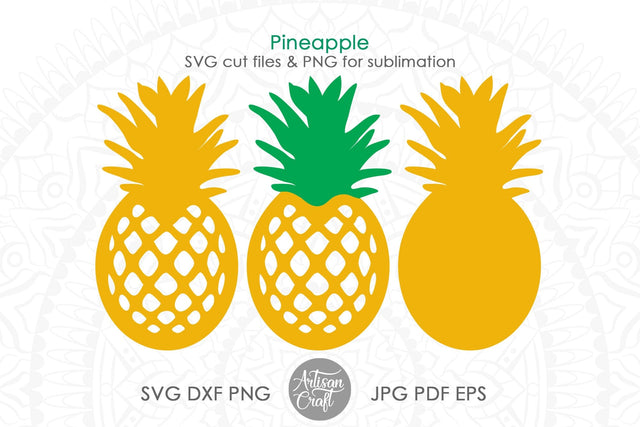 Pineapple SVG cut file SVG Artisan Craft SVG 