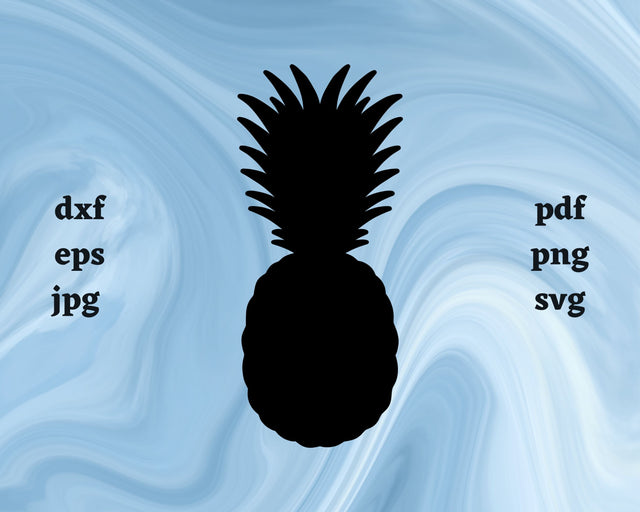 Pineapple SVG Cut File SVG Northern Light SVG 
