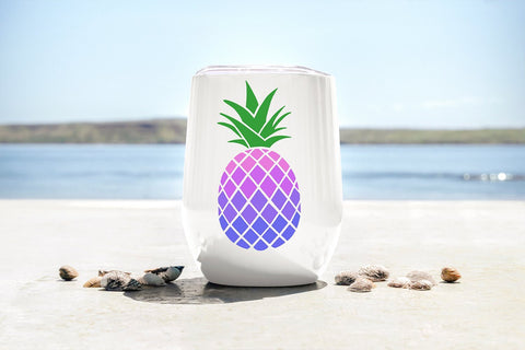 Pineapple SVG | Pineapple Monogram SVG | Summer SVG SVG B Renee Design 