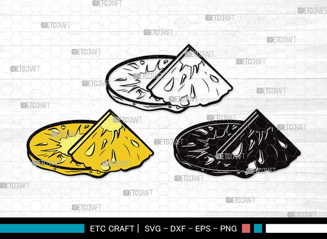 Pineapple SVG | Summer Svg | Tropical Beach Svg | Be a Pineapple Svg | Pineapple Frout Svg | Pineapple Clipart SVG ETC Craft 