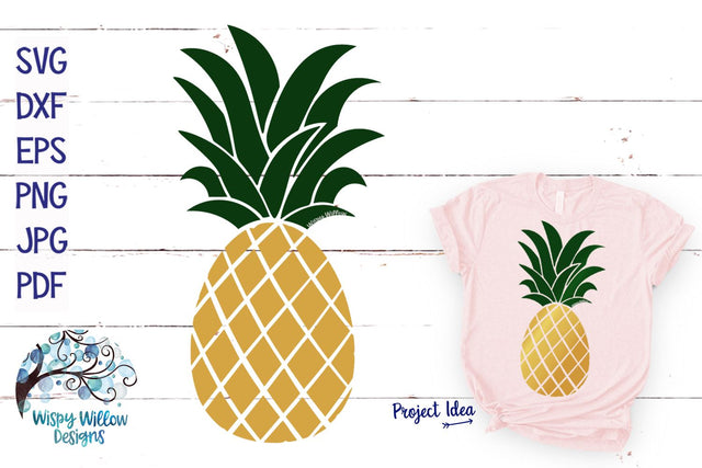 Pineapple SVG SVG Wispy Willow Designs 