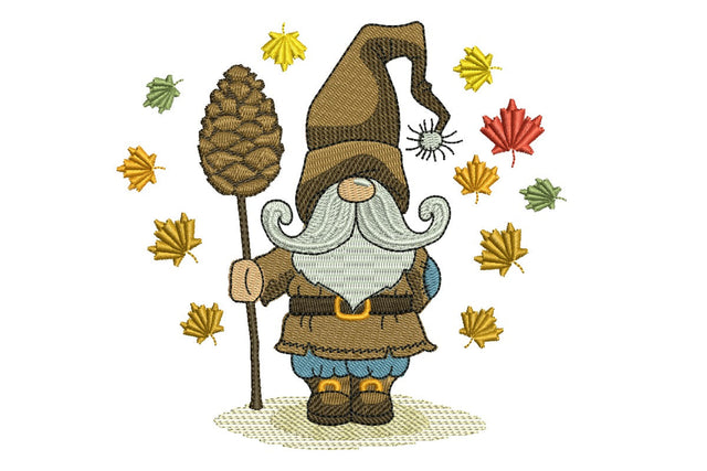 Pinecone Fall Gnome Embroidery Design, Welcome Autumn Embroidery Design, Thanksgiving embroidery, Leaf Machine Embroidery Design Embroidery/Applique DESIGNS NextEmbroidery 