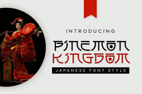 Pinemon Kingdom Font Wildan Type 