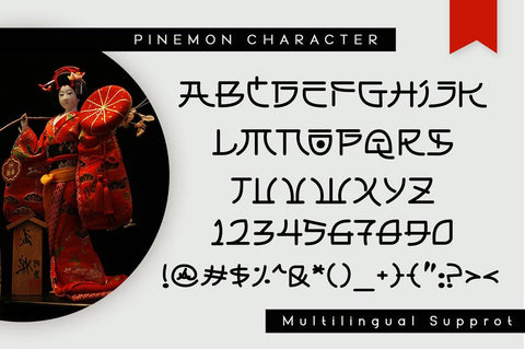 Pinemon Kingdom Font Wildan Type 
