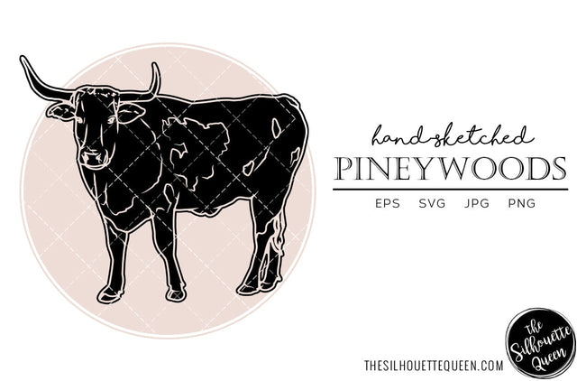 Pineywoods Sketch Vector SVG Loveleen Kaur 
