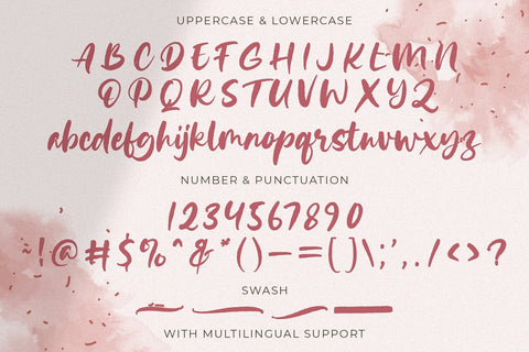 Ping Typeface - Handbrush Font Font StringLabs 