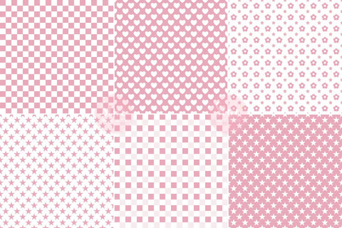 Pink and White Pattern Seamless Digital Paper Backgrounds Digital Pattern SineDigitalDesign 