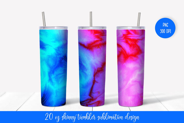 Pink Blue Marble Tumbler Sublimation Design. Skinny Tumbler Wrap Sublimation LaBelezoka 