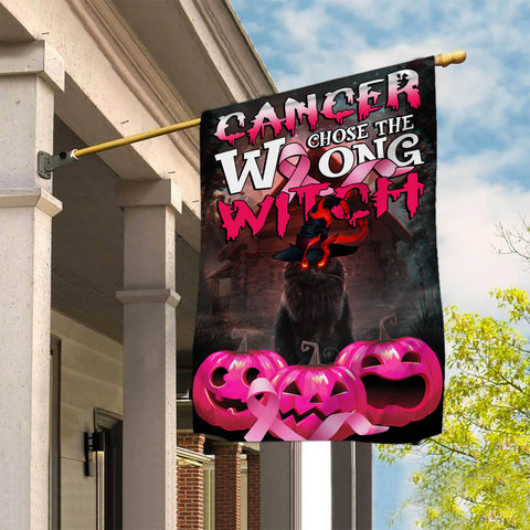 Pink Breast Cancer Awareness Garden Flag - 12x18 Garden Flag Sublimation Design Download PNG File Instant Download Sublimation CaldwellArt 