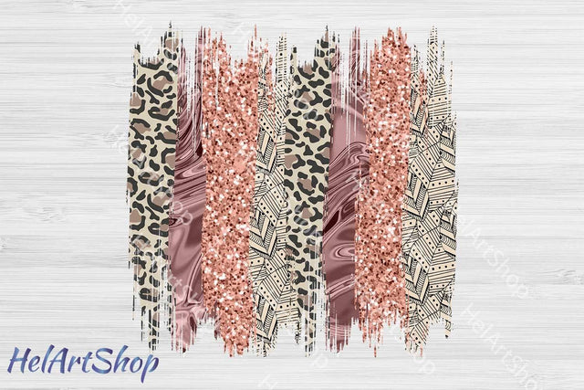 Pink Brush Strokes png, Sublimation png Sublimation _HelArtShop_ 
