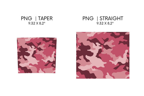 Pink Camo Tumbler Sublimation Sublimation SvgOcean 