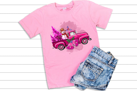 Pink Christmas sublimation Bundle Sublimation Regulrcrative 