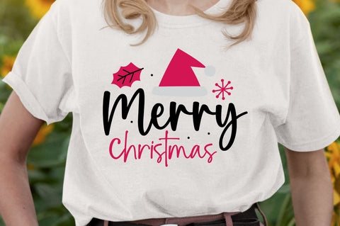 Pink Christmas SVG Bundle SVG Regulrcrative 