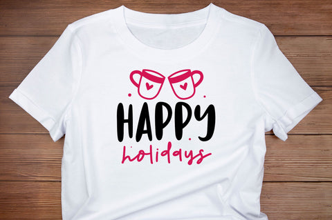 Pink Christmas SVG Bundle SVG Regulrcrative 