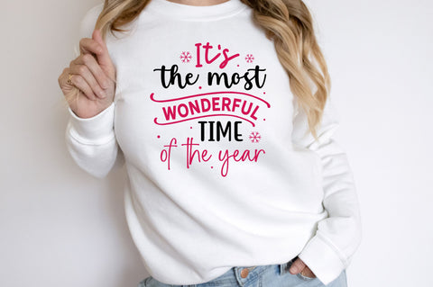 Pink Christmas SVG Bundle SVG Regulrcrative 