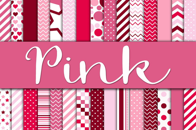 Pink Digital Papers Sublimation Old Market 