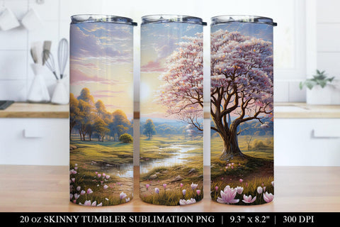 Pink Floral Tumbler Sublimation Bundle Sublimation BijouBay 