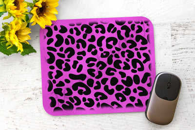 Pink gliter Leopard Mouse Pad PNG, Sublimation Design,Flowers Design Mouse Pad,Mouse Pad Template,Custom Mouse Pad,Mouse Pad Sublimation PNG Sublimation ArtStudio 