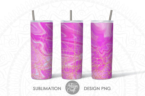 Pink glitter, tumbler sublimation, 20 oz tumbler sublimation designs SVG Artisan Craft SVG 