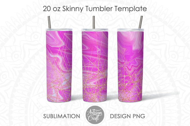 Pink glitter, tumbler sublimation, 20 oz tumbler sublimation designs SVG Artisan Craft SVG 