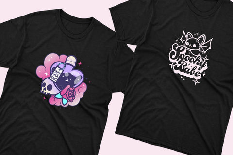 Pink Halloween svg and sublimation bundle SVG dadan_pm 