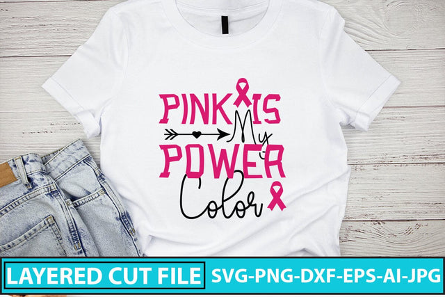 Pink Is My Power Color SVG Cut File SVG Syaman 