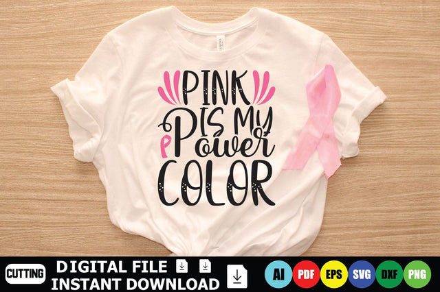 Pink is My Power Color SVG Shahin alam 