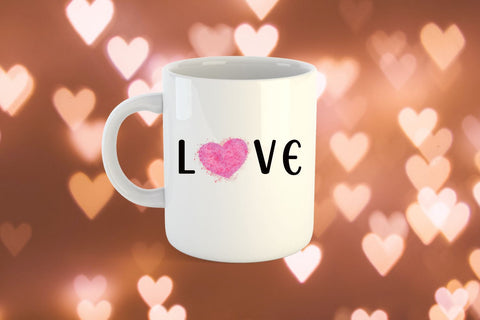 Pink Love Sublimation | Love Sublimation | Valentines Day Sublimation Angel Lynne Designs 