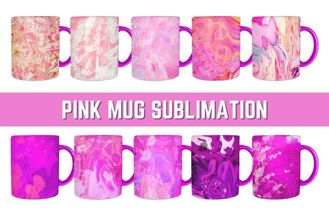 Pink Mug Sublimation Sublimation SvgOcean 