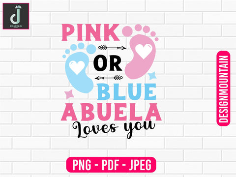pink or blue Abela loves you sublimation design Sublimation Alihossainbd 