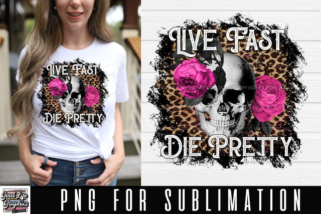 Pink Skull sublimation png Sublimation Good Life Graphics By Jessica 