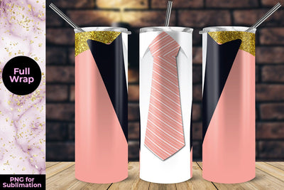 Pink Suit 20oz Skinny Tumbler Wrap Template Sublimation Sublimatiz Designs 