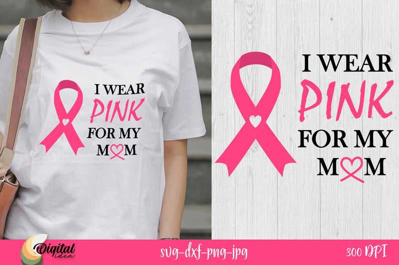 Pink SVG. Cancer Support SVG. Breast Сancer Quotes SVG. SVG Evgenyia Guschina 