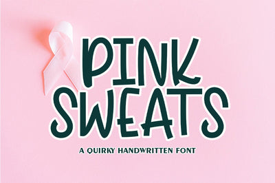 Pink Sweats Font azkiyaazka026 