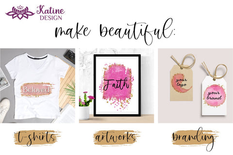 Pink Watercolor Brush Stroke PNG, Watercolor Background, Sublimation Background Bundle, Paint Splatter, Paint Brush Stroke PNG, Paint Splatter Background, Brush Stroke Texture, Brush Stroke Clipart, Grunge Textures, Design Elements Sublimation KatineDesign 