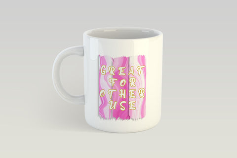 Pink Wave Brush Strokes , PNG Sublimation Design Sublimation artnoy 