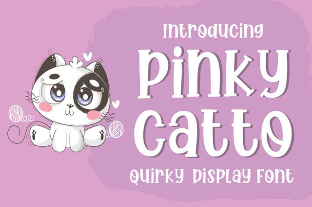 Pinky Catto Font Manjali_Studio 