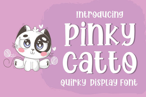 Pinky Catto Font Manjali_Studio 