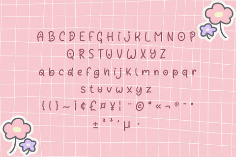 Pinky Dime Font Font Aisyah 