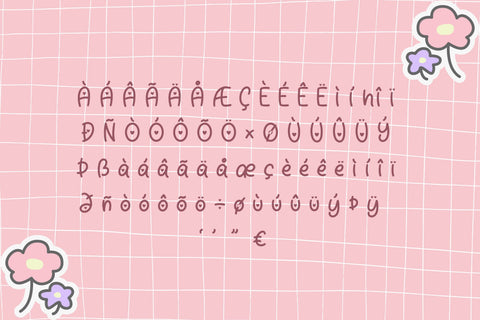 Pinky Dime Font Font Aisyah 