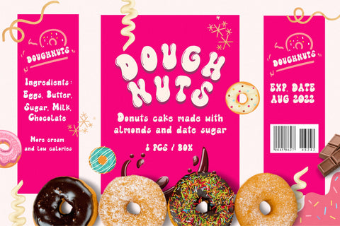 Pinky Donuts Font Qwrtype Foundry 