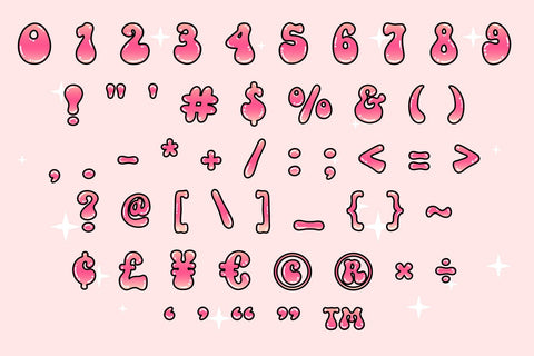 Pinky Groovy Color Font Font Fox7 By Rattana 