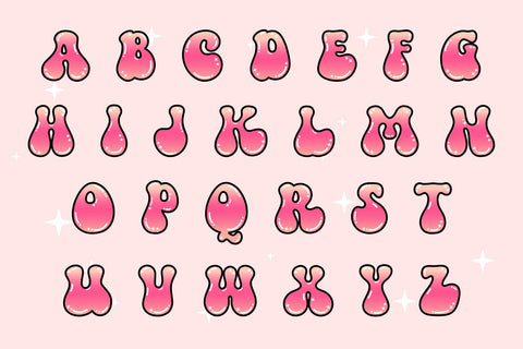 Pinky Groovy Color Font Font Fox7 By Rattana 