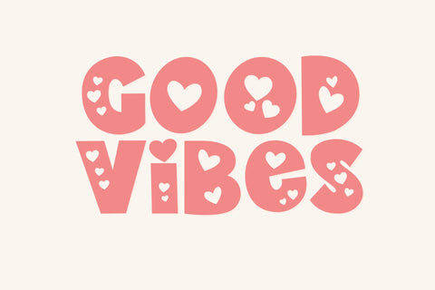 Pinky Heart Font Hayletter Creative 