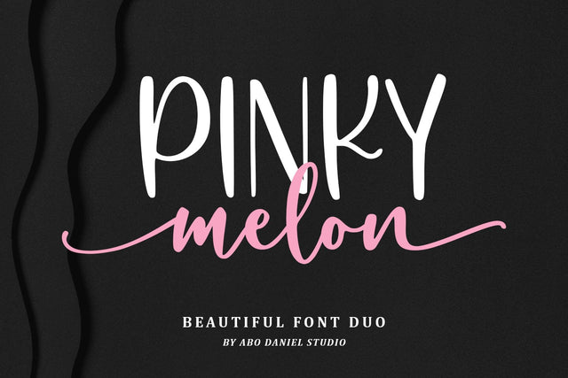 Pinky Melon Font Abo Daniel Studio 