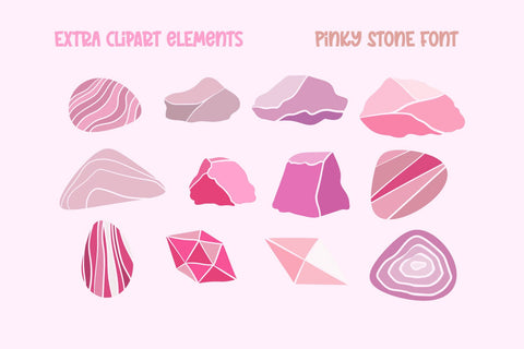 Pinky Stone Font yumnatype 