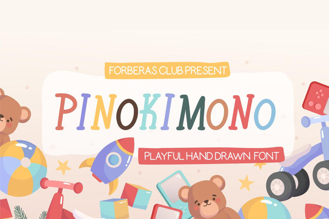 Pinokimono Font Forberas 