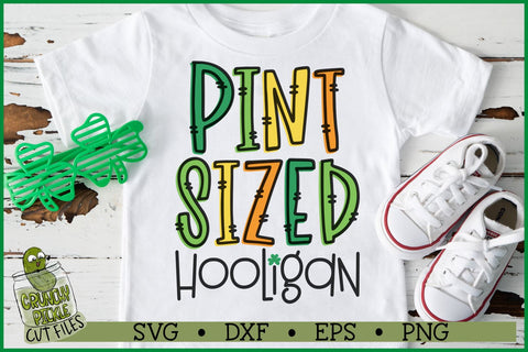 Pint Sized Hooligan St. Patrick's Day SVG File SVG Crunchy Pickle 