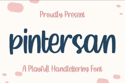 Pintersan Font Garisman Studio 